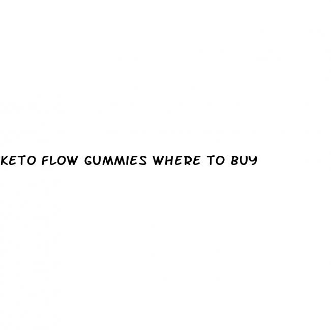 keto flow gummies where to buy