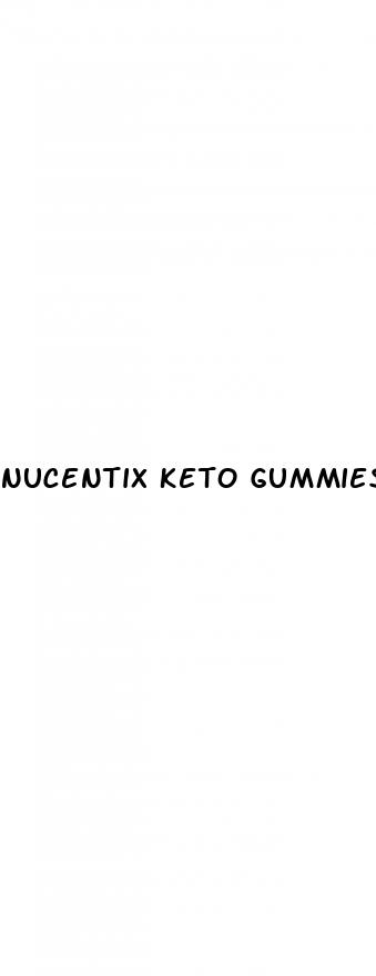 nucentix keto gummies ingredients