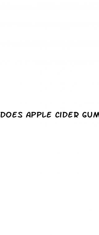 does apple cider gummies help weight loss