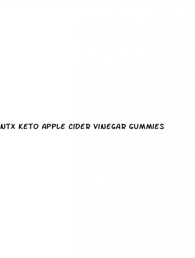 ntx keto apple cider vinegar gummies
