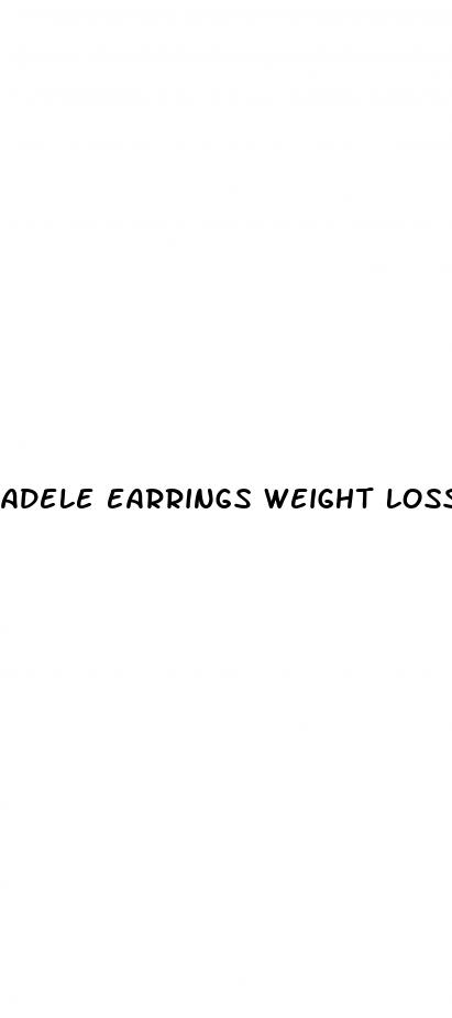 adele earrings weight loss