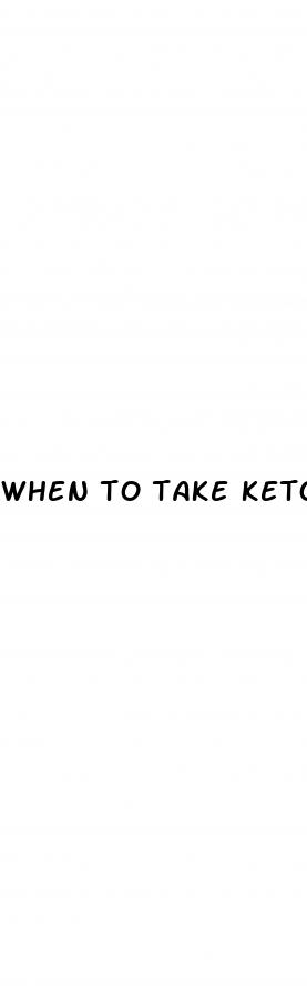 when to take keto acv gummies