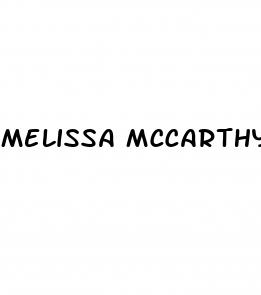 melissa mccarthy talks about her weight loss