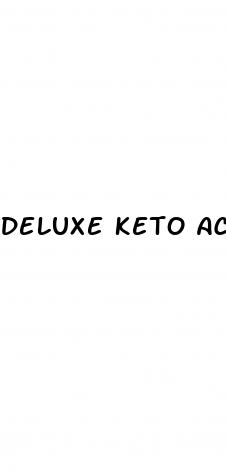 deluxe keto acv gummies