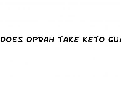 does oprah take keto gummies