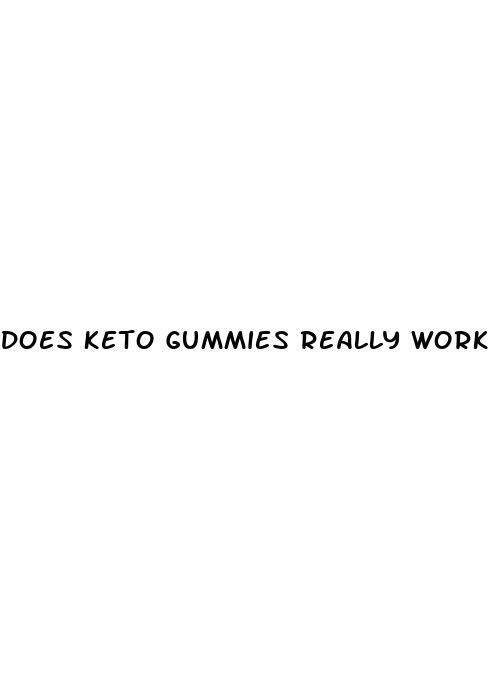 does keto gummies really work