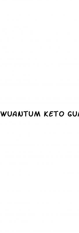 wuantum keto gummies