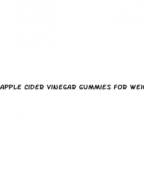 apple cider vinegar gummies for weight loss in 1 week