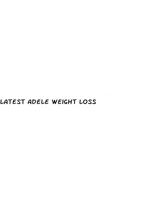 latest adele weight loss
