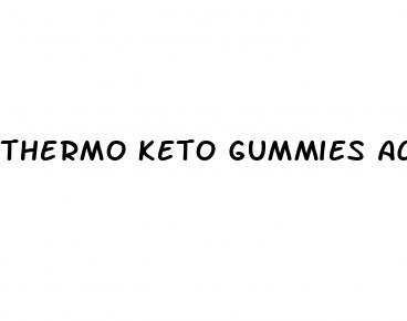 thermo keto gummies acv