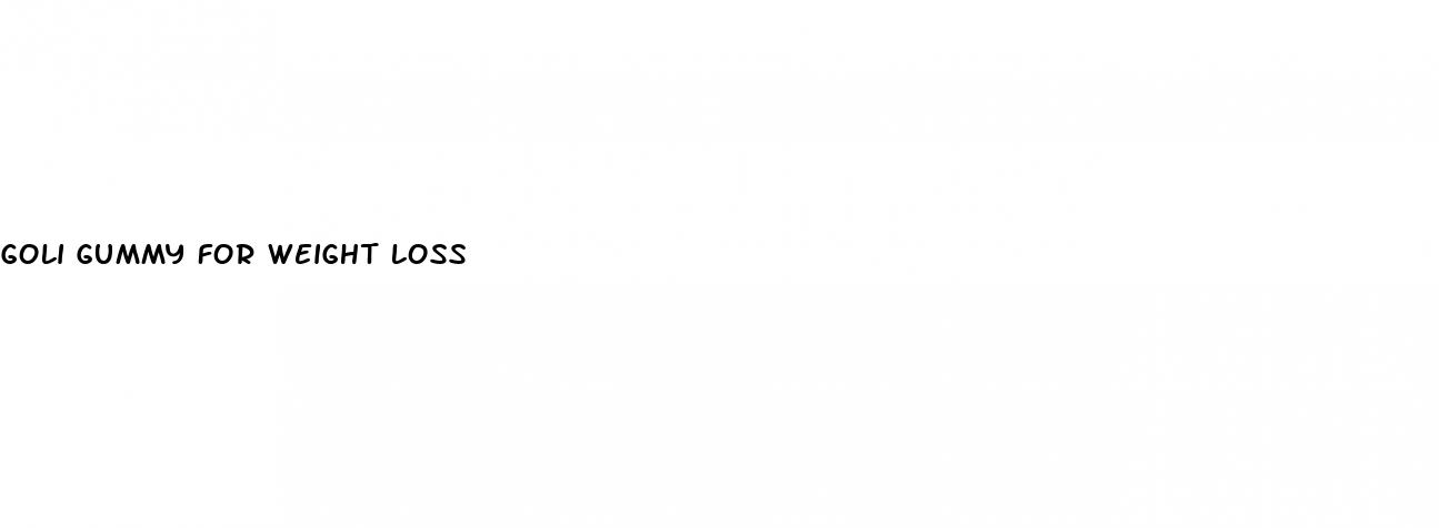 goli gummy for weight loss