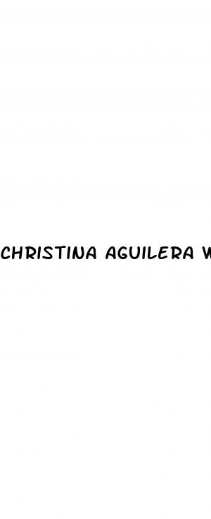 christina aguilera weight loss interview