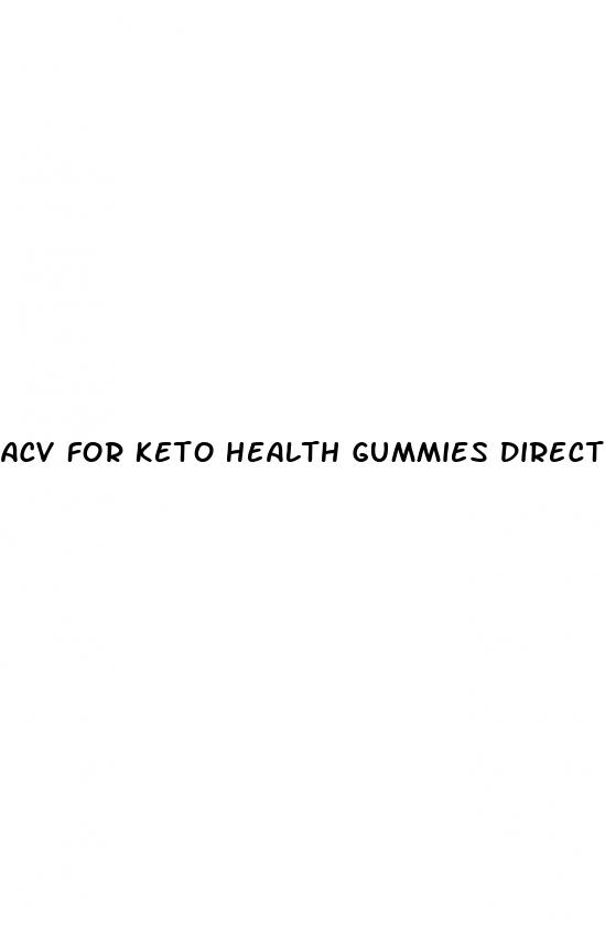acv for keto health gummies directions