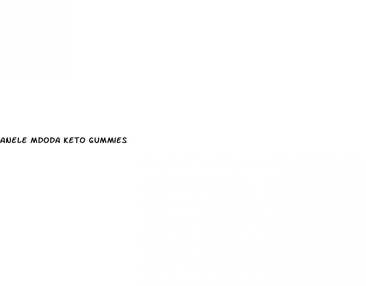 anele mdoda keto gummies