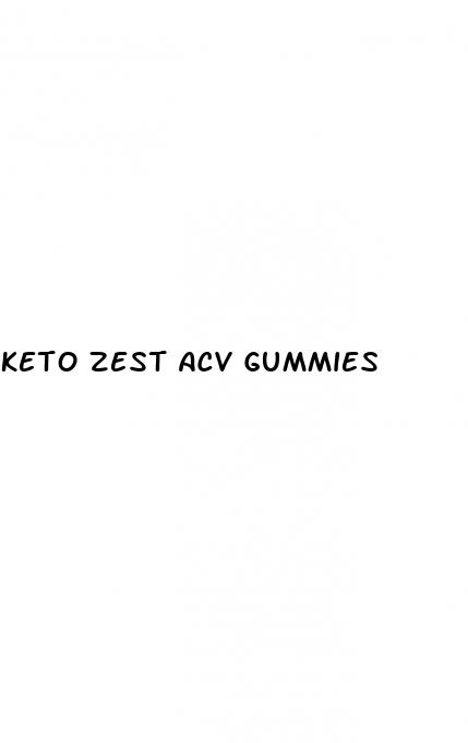 keto zest acv gummies
