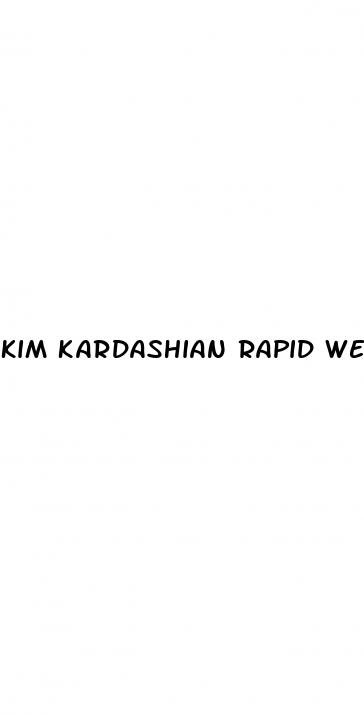 kim kardashian rapid weight loss