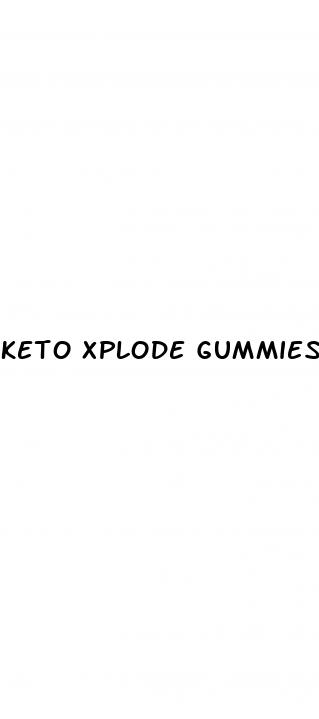 keto xplode gummies
