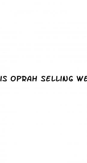 is oprah selling weight loss products