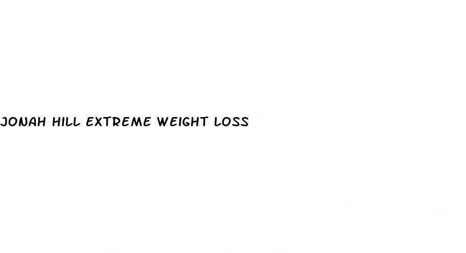 jonah hill extreme weight loss