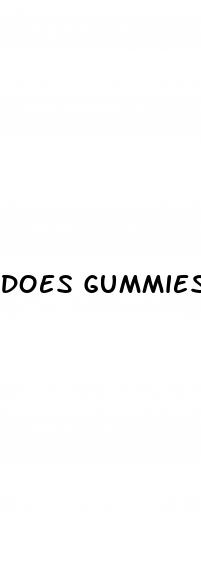 does gummies work for weight loss