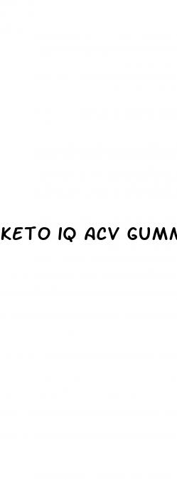 keto iq acv gummies