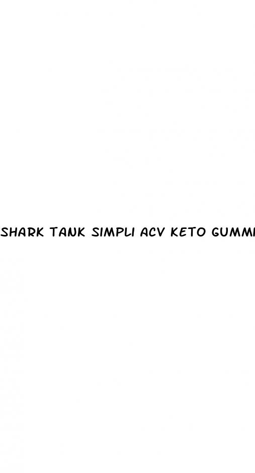 shark tank simpli acv keto gummies