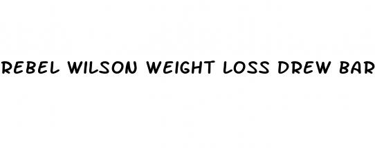 rebel wilson weight loss drew barrymore