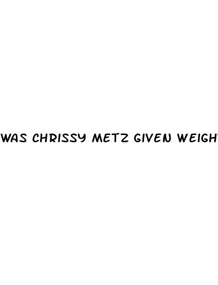was chrissy metz given weight loss pills by ellen