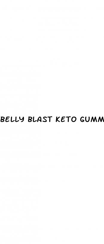belly blast keto gummies