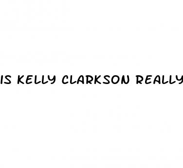 is kelly clarkson really promoting weight loss