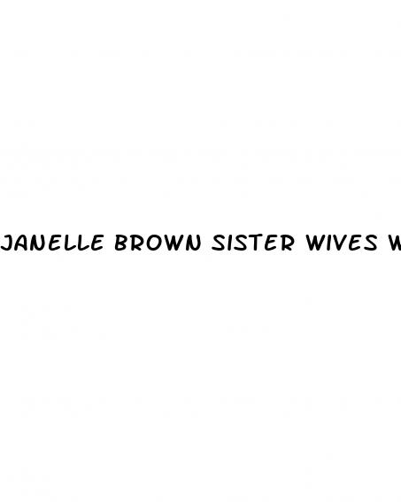janelle brown sister wives weight loss