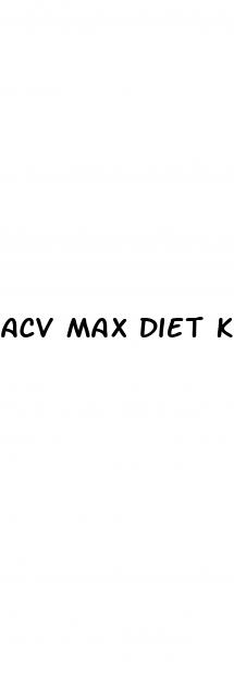 acv max diet keto gummies