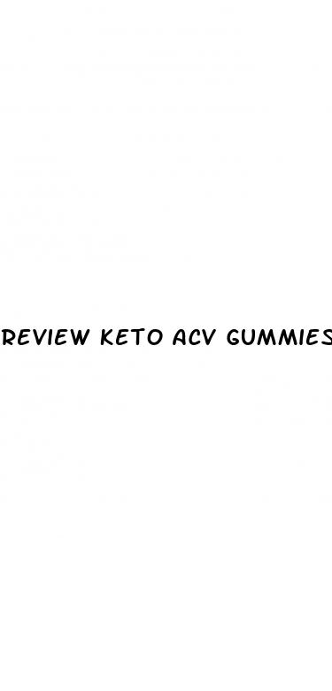 review keto acv gummies