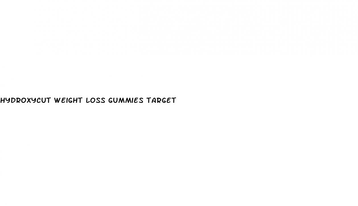hydroxycut weight loss gummies target