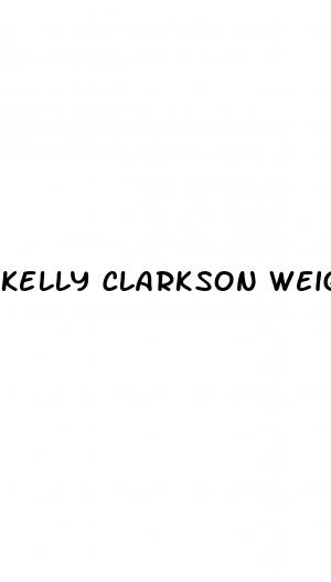 kelly clarkson weight loss and gummies