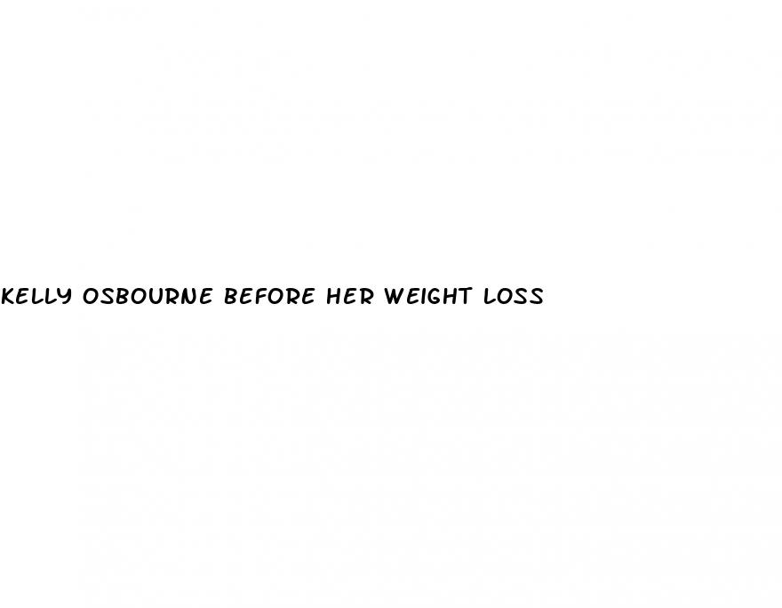 kelly osbourne before her weight loss