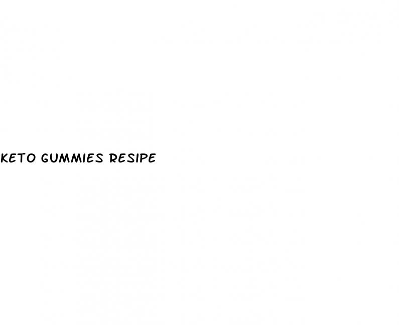 keto gummies resipe