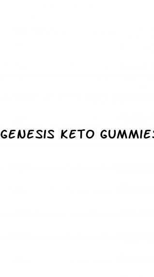 genesis keto gummies ingredients