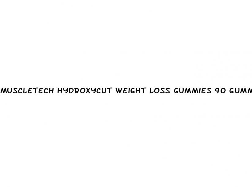 muscletech hydroxycut weight loss gummies 90 gummies