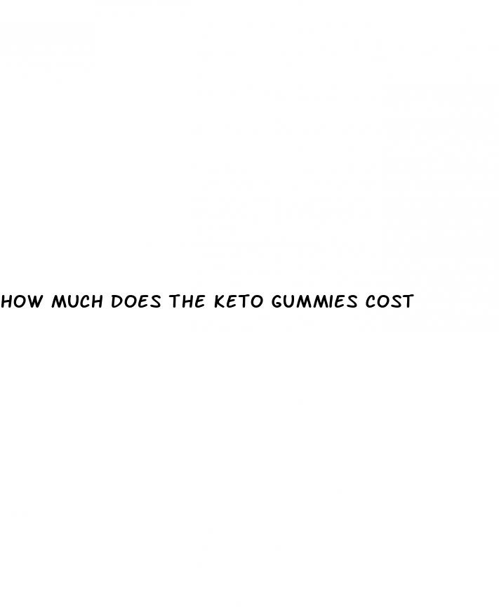 how much does the keto gummies cost