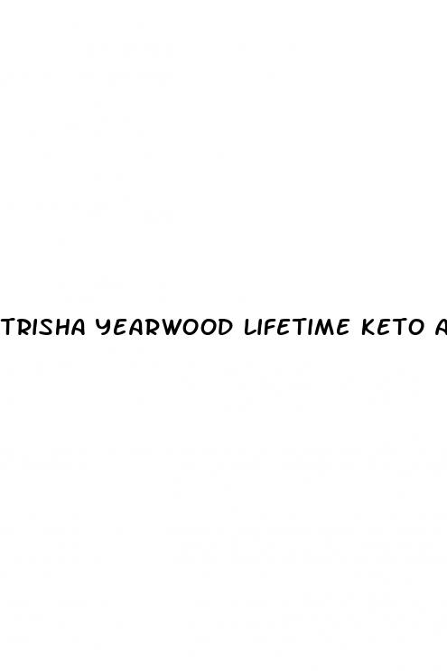 trisha yearwood lifetime keto acv gummies