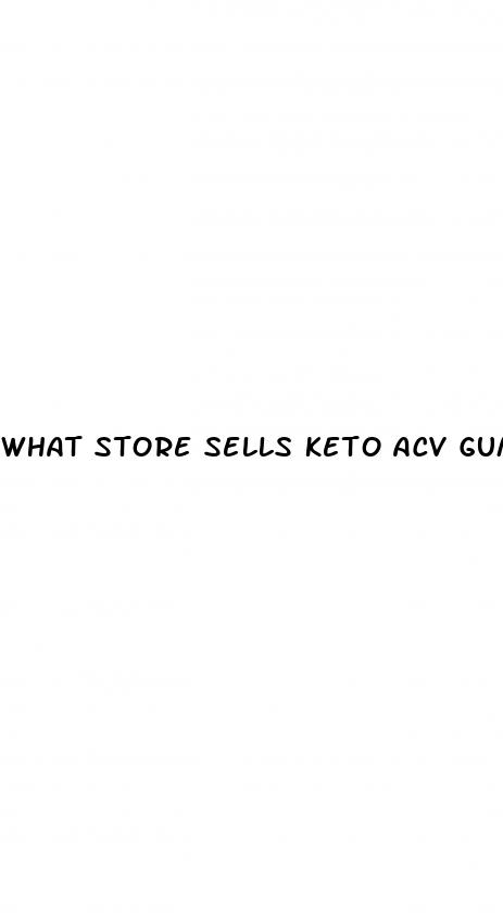 what store sells keto acv gummies