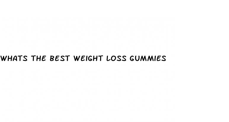 whats the best weight loss gummies
