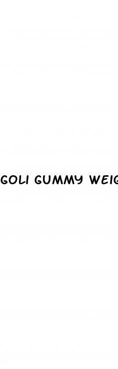 goli gummy weight loss