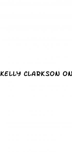 kelly clarkson on today show weight loss
