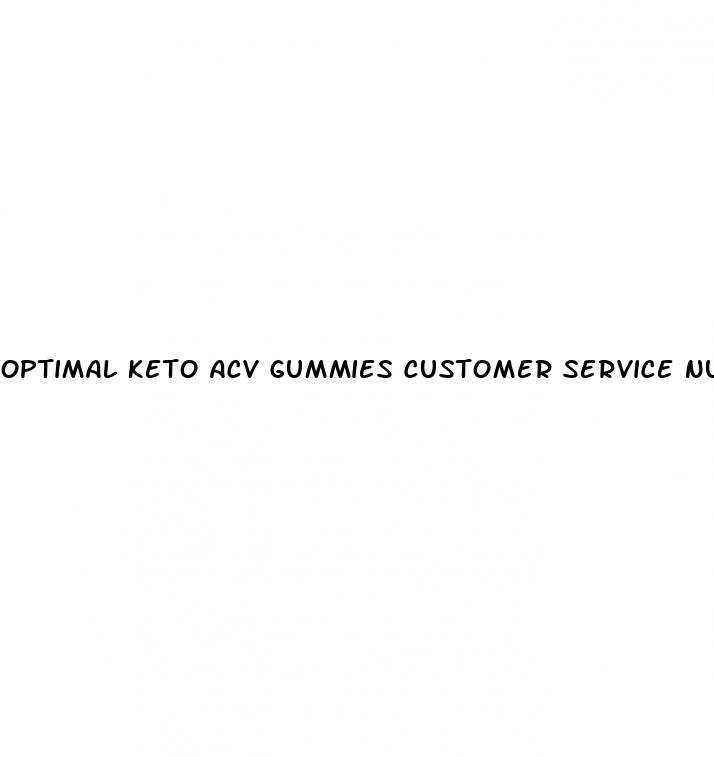 optimal keto acv gummies customer service number