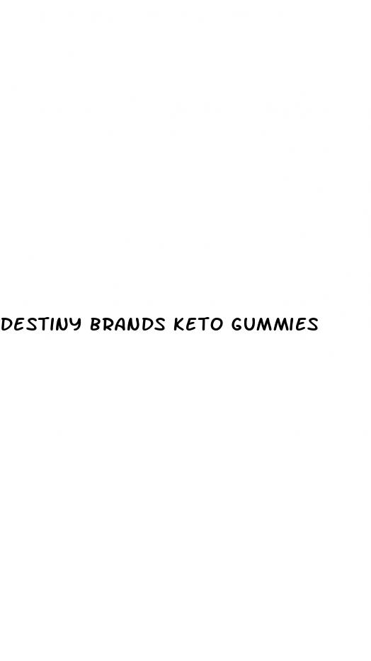 destiny brands keto gummies