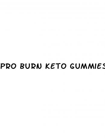 pro burn keto gummies where to buy