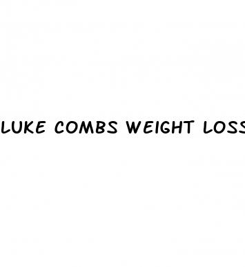 luke combs weight loss pictures