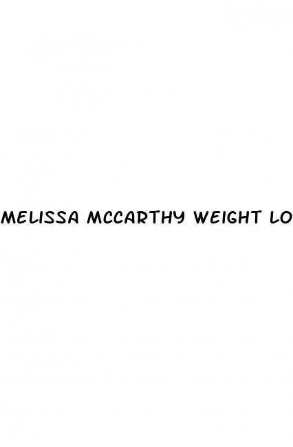 melissa mccarthy weight loss story